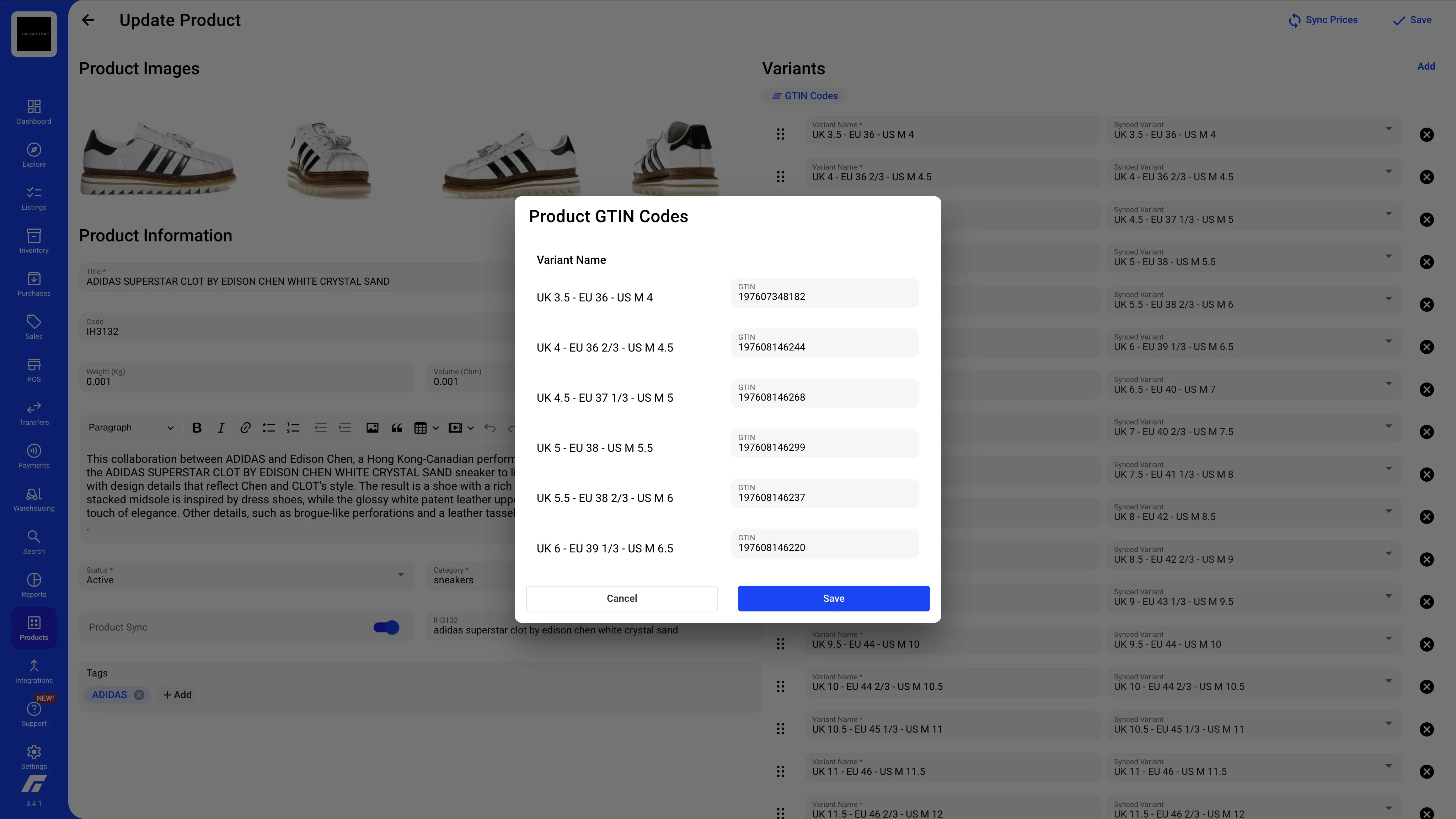 Product Metadata & Pricing Optimisation System screenshot 6