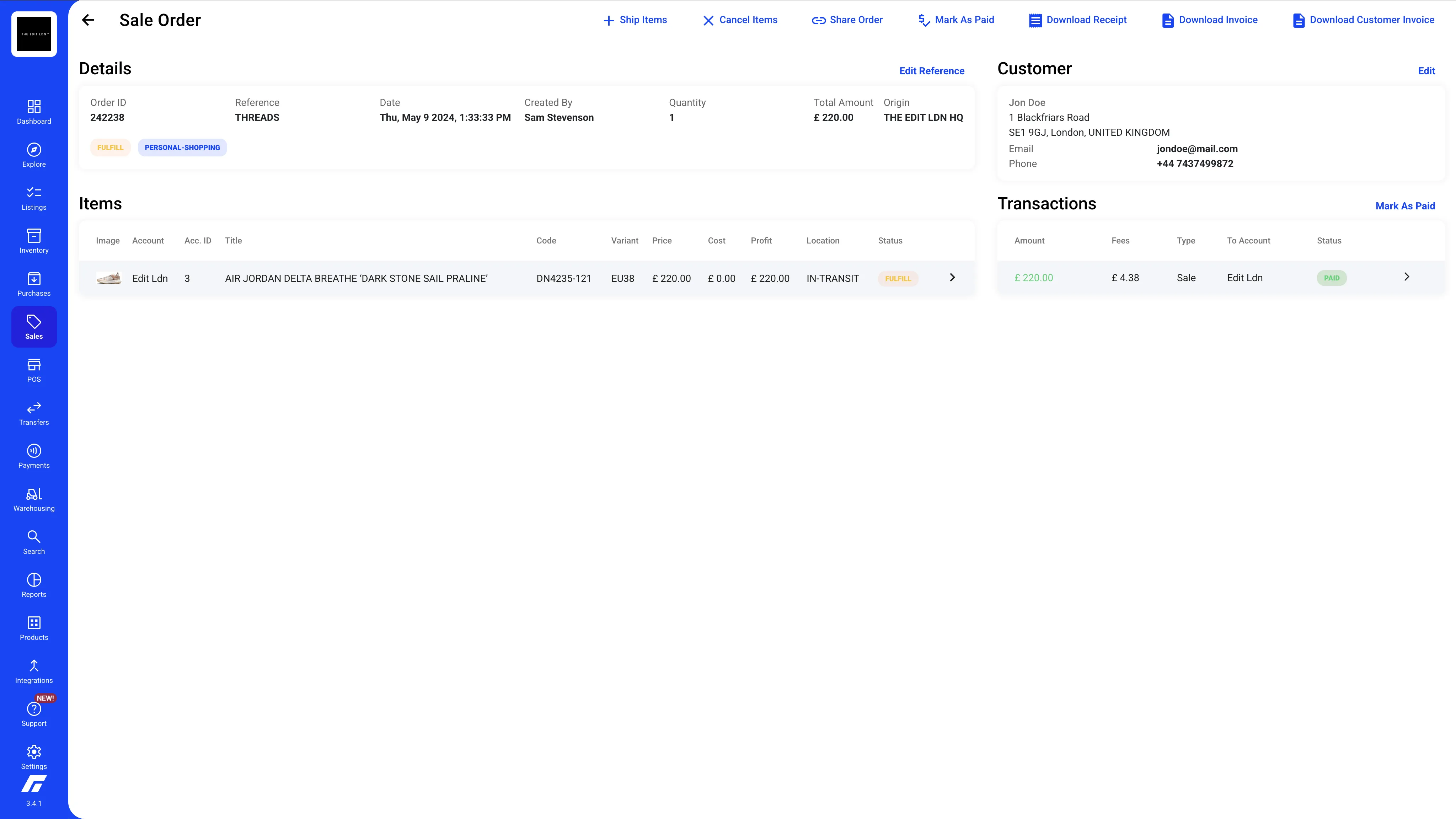 Store-to-Store Cross-Selling Platform screenshot 5