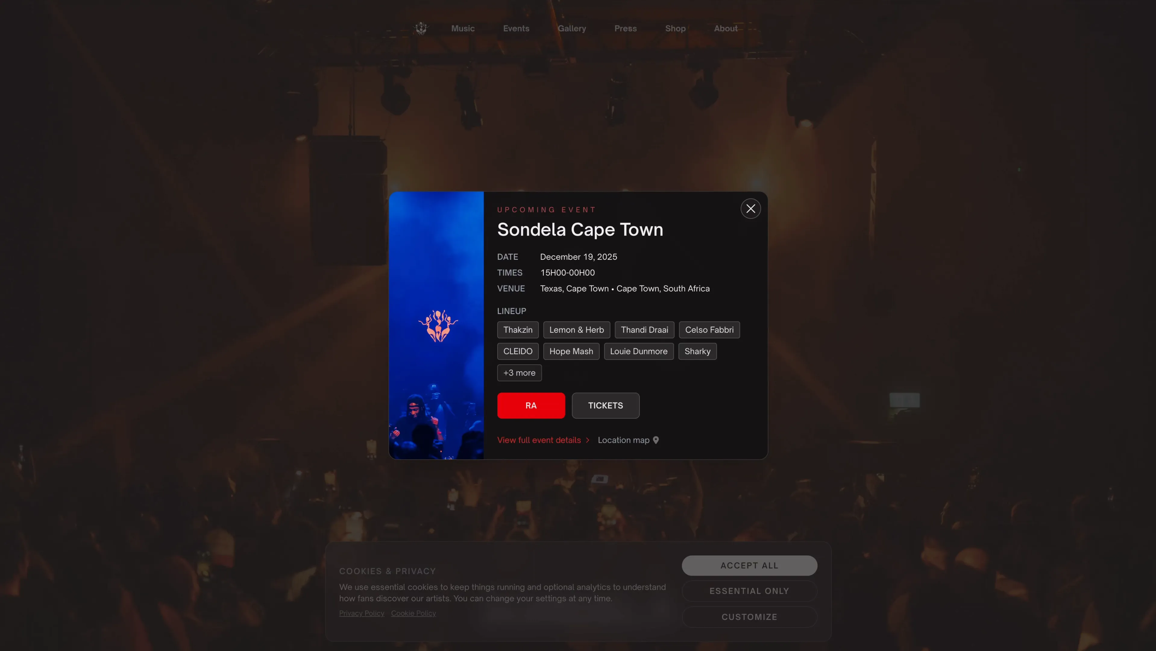 Record Label Content Platform screenshot 6